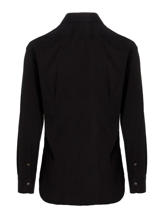  발바 긴팔 셔츠 T1U12P01PZ27080001 Black - BARBA