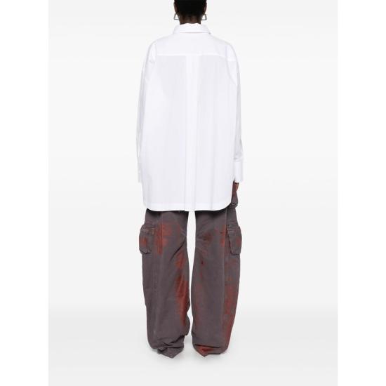 25SS 디 아티코 셔츠 250WCH00004 CCC052AA 001 WHITE - THE ATTICO