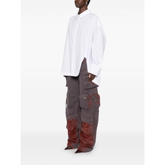 25SS 디 아티코 셔츠 250WCH00004 CCC052AA 001 WHITE - THE ATTICO