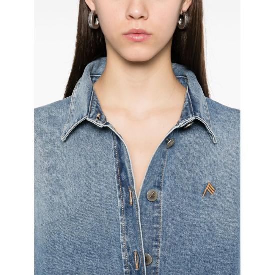 25SS 디 아티코 셔츠 250WCB00068 DDD085AA 024 BLUE - THE ATTICO