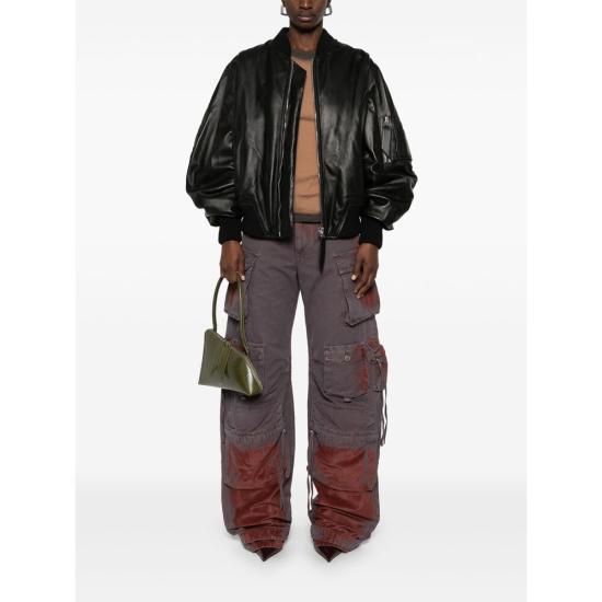 25SS 디 아티코 가죽 자켓 250WCB0004 LBT128AA 100 BLACK - THE ATTICO