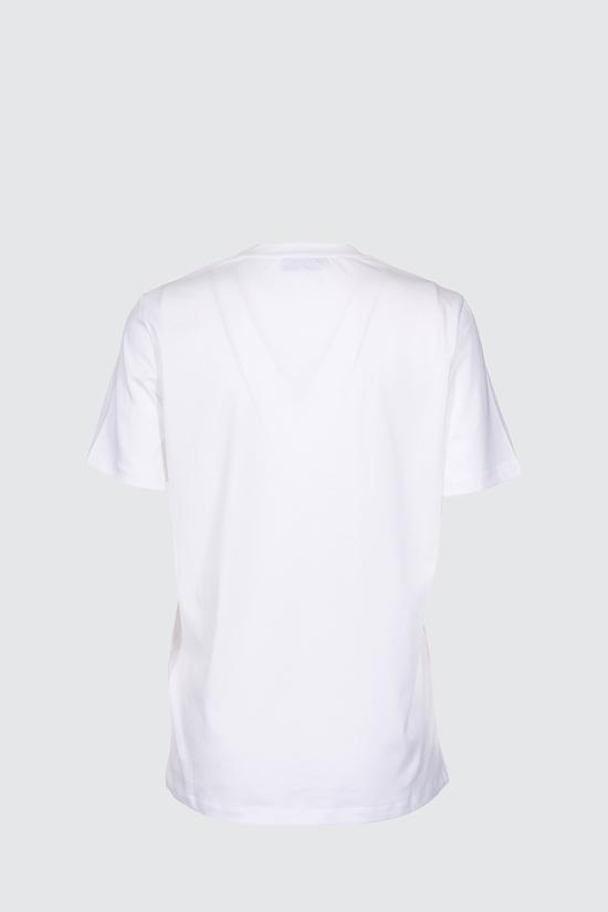 24FW 엘리자베타프랜치 반팔 티셔츠 MA00346E2 270 Gesso - ELISABETTA FRANCHI