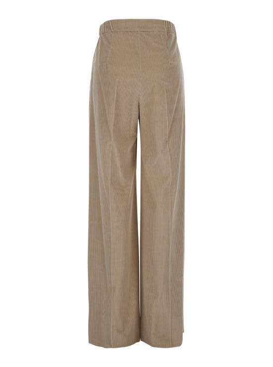 24FW 막스마라 스트레이트 팬츠 2421136171600001 Beige - MAX MARA