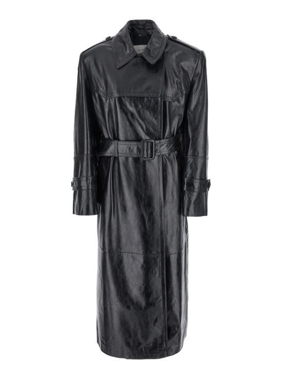 24FW 스포트막스 트렌치 코트 2422476013600001 Black