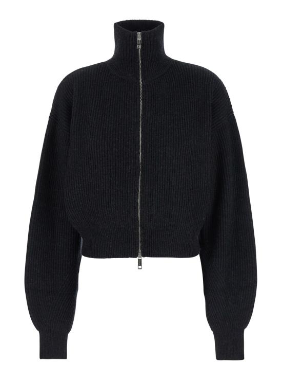 24FW 스포트막스 자켓 2422346012600005 Black