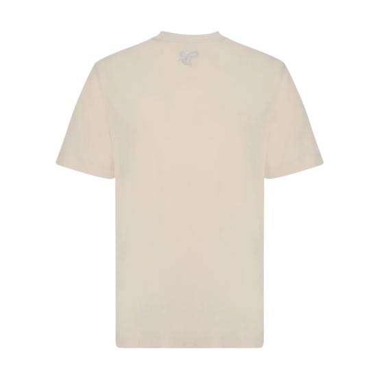  버버리 로고 디테일 코튼 반팔 티셔츠 8097874 C1409 TUNDRA - BURBERRY