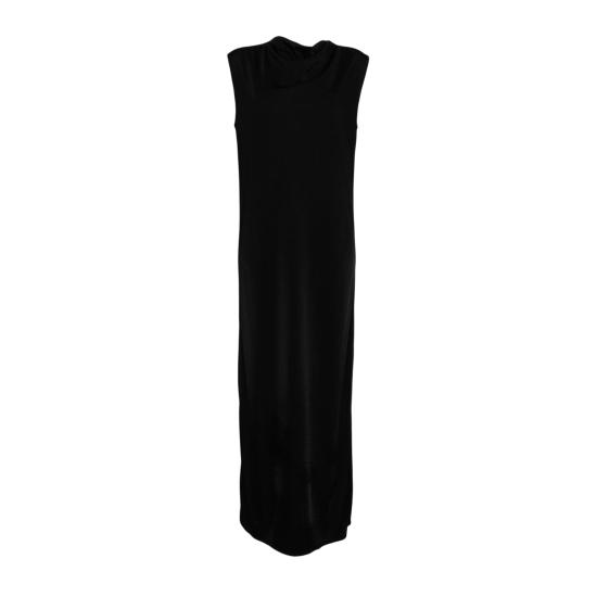 24FW 질샌더 롱 원피스 J01CT0191J20217 001 BLACK