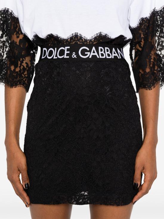 24FW 돌체앤가바나 스커트 F4CNKT FLRFF N0000 - DOLCE & GABBANA
