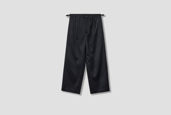 25SS 보디 스트레이트 팬츠 NUMERALS TROUSERS MRF24BT050 네이비