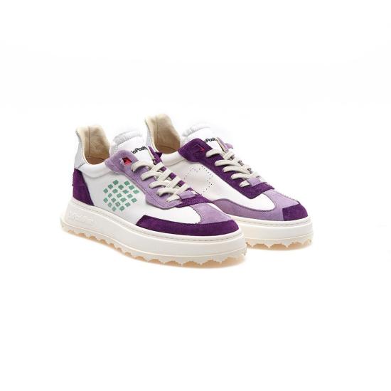  비포지티브 스니커즈 F4WOCUPRACE01 LEP PUR PURPLE - BE POSITIVE
