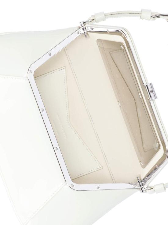  아미나 무아디 숄더백 10B344758AMIALMOND SILVER WHITE - AMINA MUADDI