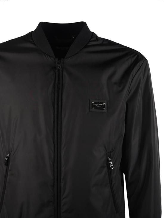  돌체앤가바나 봄버 자켓 G9ABPTG7F2JN0000 Black - DOLCE & GABBANA