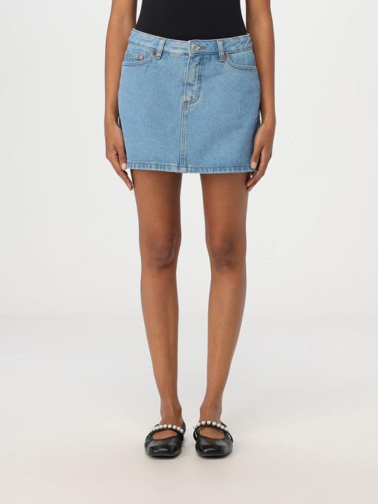 24FW 아페쎄 숏 스커트 COHCWF06093 IAL Denim