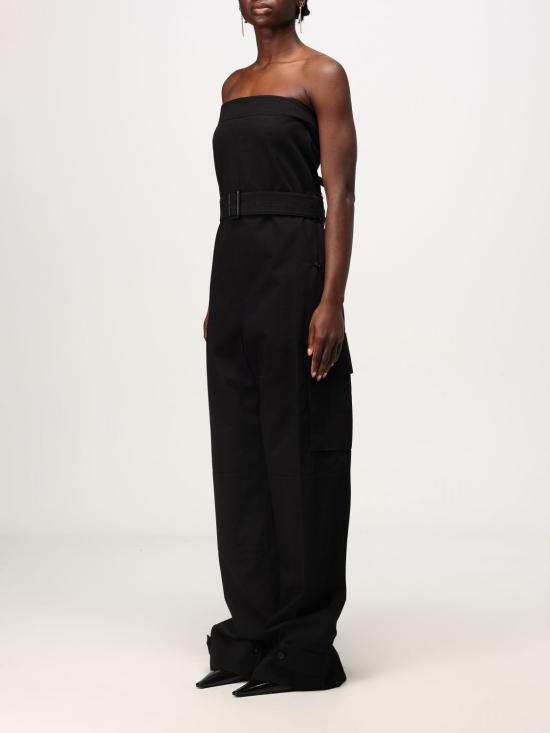 24FW 생로랑 점프수트 789862 Y1A62 1000 Black - SAINT LAURENT