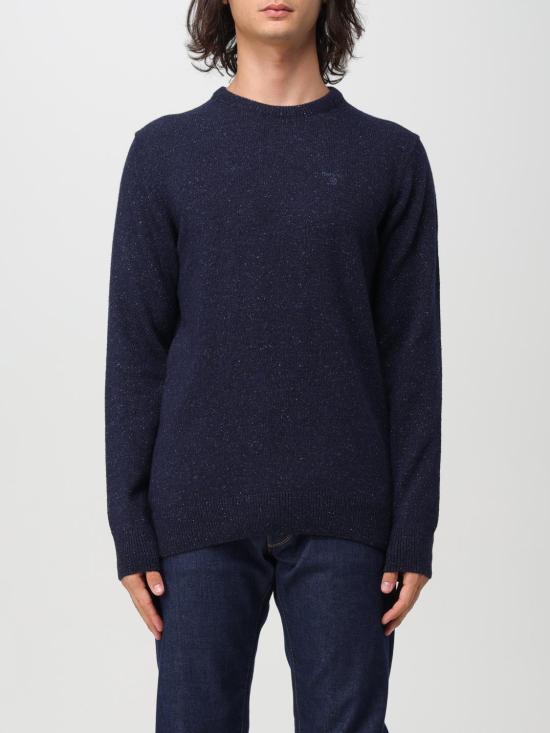 25FW 바버 스웨터 MKN0844 NY91 Blue