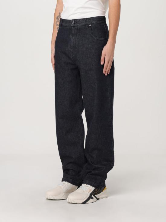 24FW 펜디 스트레이트 팬츠 FLP285 ATK3 F0QA1 Black - FENDI