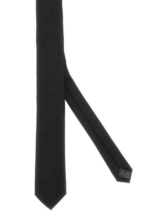 24FW 돌체앤가바나 넥타이 GT149E BLACK - DOLCE & GABBANA