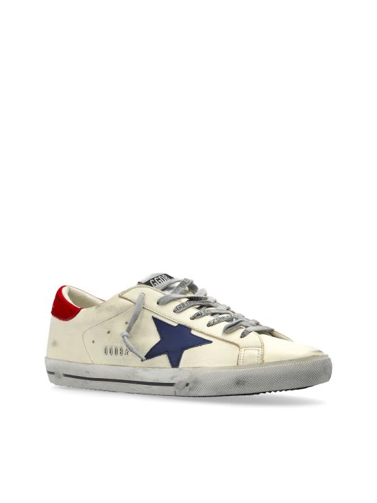 26SS 골든구스 슈퍼스타 스니커즈 GMF00101F006839 10317 WHITE BLUE RED - GOLDEN GOOSE