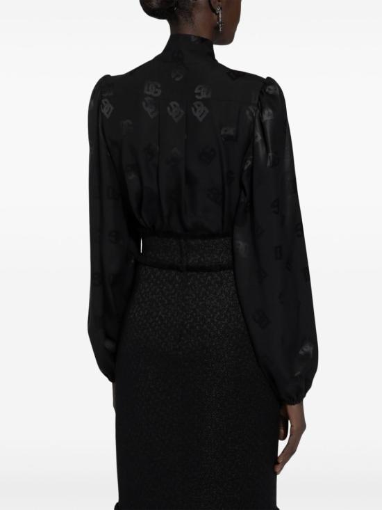 24FW 돌체앤가바나 블라우스 F5Q44T BLACK - DOLCE & GABBANA