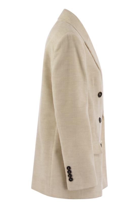  브루넬로 쿠치넬리 자켓 MD5767032P IVORY - BRUNELLO CUCINELLI