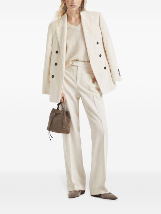  브루넬로 쿠치넬리 자켓 MD5767032P IVORY - BRUNELLO CUCINELLI
