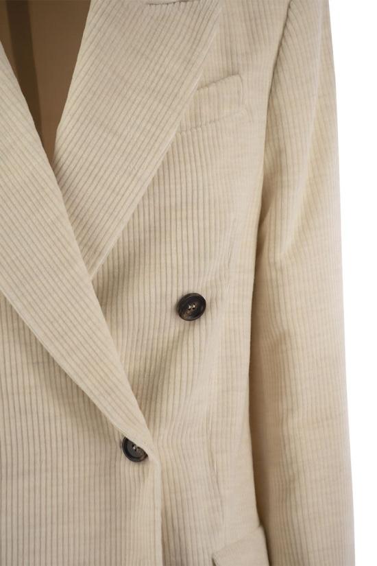  브루넬로 쿠치넬리 자켓 MD5767032P IVORY - BRUNELLO CUCINELLI