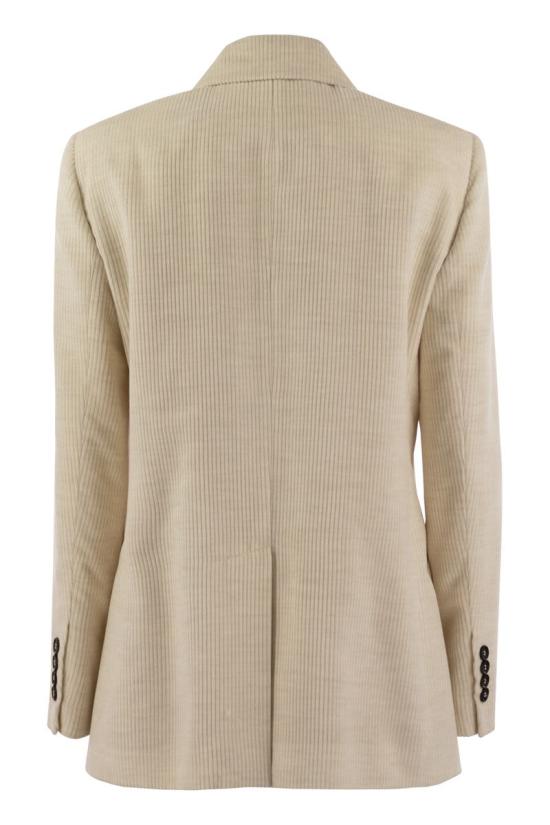  브루넬로 쿠치넬리 자켓 MD5767032P IVORY - BRUNELLO CUCINELLI