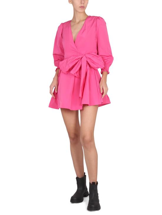  레드발렌티노 숏 원피스 1R0VAGC5 FUCHSIA - RED VALENTINO