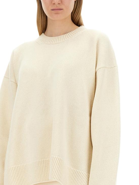 24FW 질샌더 스웨터 J02GP0182 IVORY - JIL SANDER