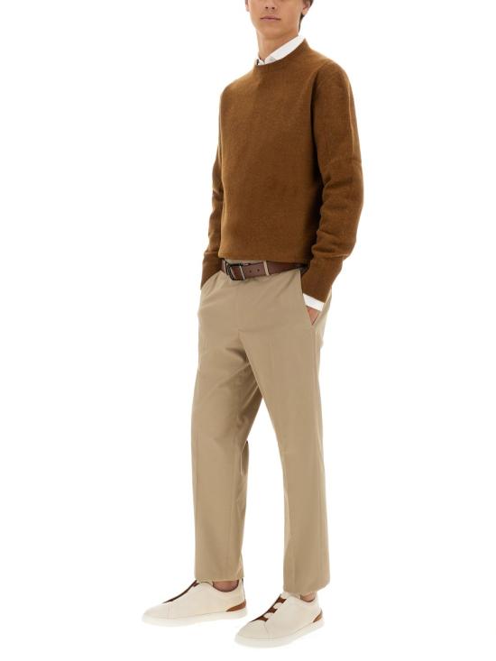 24FW 에르메네질도제냐 스웨터 RUEB6MA8 BEIGE - ERMENEGILDO ZEGNA