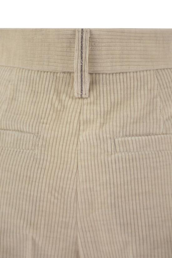  브루넬로 쿠치넬리 스트레이트 팬츠 MP576P8562 IVORY - BRUNELLO CUCINELLI