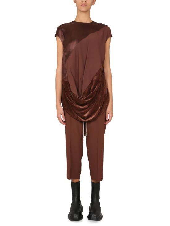 22FW 릭 오웬스 민소매 티셔츠 RP02B6207 BROWN - RICK OWENS