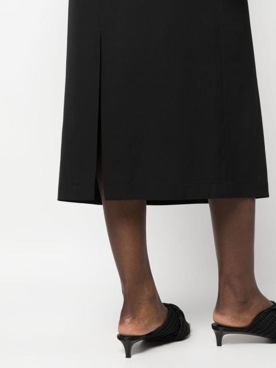  더로우 롱 스커트 5485 W1973 BLK - THE ROW