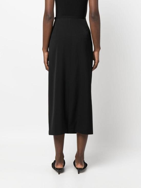  더로우 롱 스커트 5485 W1973 BLK - THE ROW