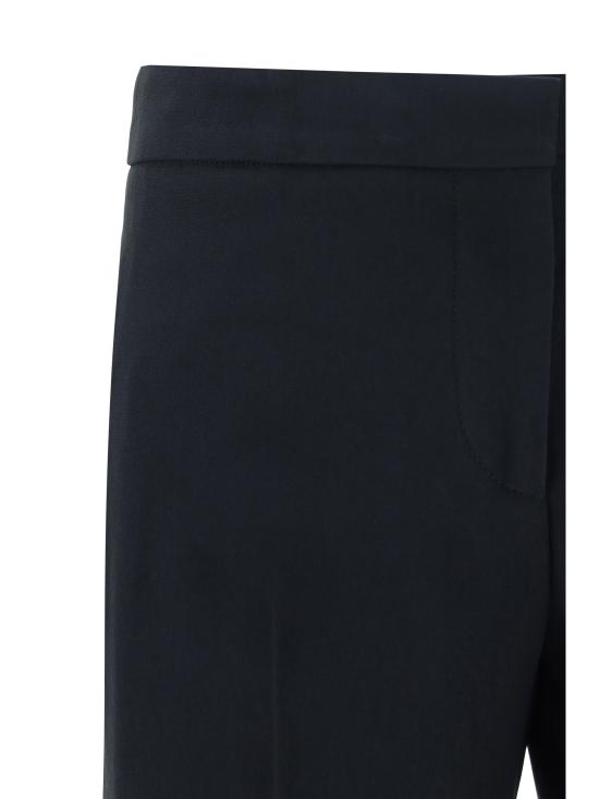 25SS 알렉산더 맥퀸 스트레이트 팬츠 737345QEAAA 1000 BLACK - ALEXANDER MCQUEEN