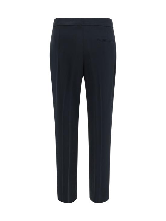 25SS 알렉산더 맥퀸 스트레이트 팬츠 737345QEAAA 1000 BLACK - ALEXANDER MCQUEEN