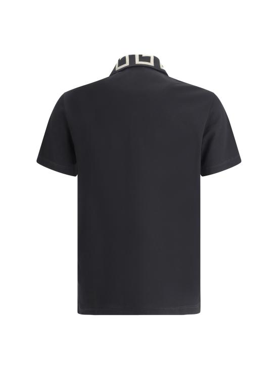 26SS 베르사체 폴로 티셔츠 A874021A06199 1B000 BLACK - VERSACE