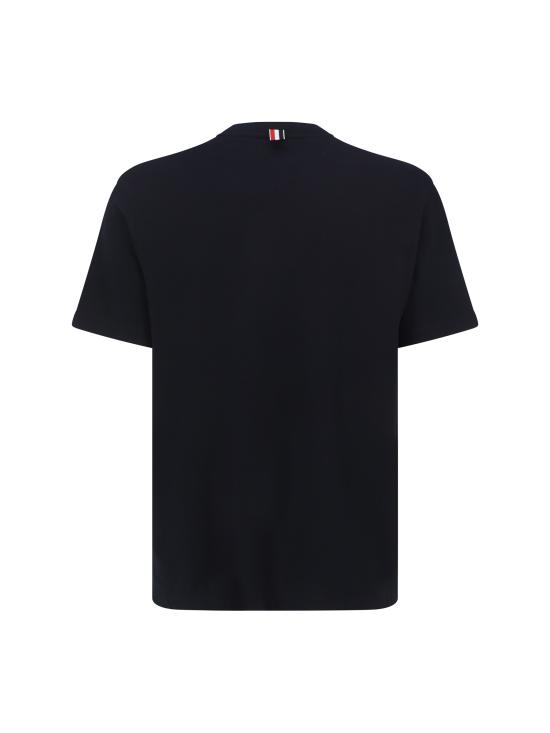 26SS 톰브라운 반팔 티셔츠 MJS123A00050 415 BLUE - THOM BROWNE