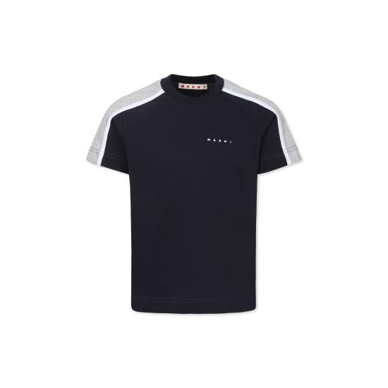 25SS [키즈] 마르니 티셔츠 M01448 M00RF MT278U 0M803 BLUE