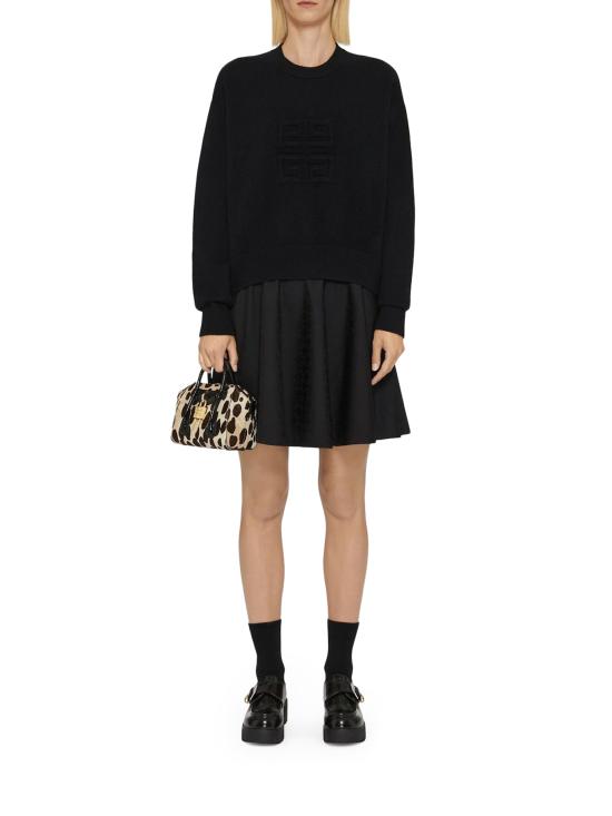 25SS 지방시 숏 스커트 BW40XU15UG001 BLACK Black - GIVENCHY