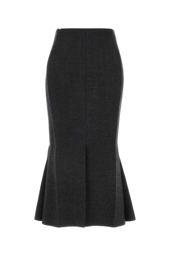 24FW 프라다 숏 스커트 P120YSOOO15UW F0308 GREY - PRADA