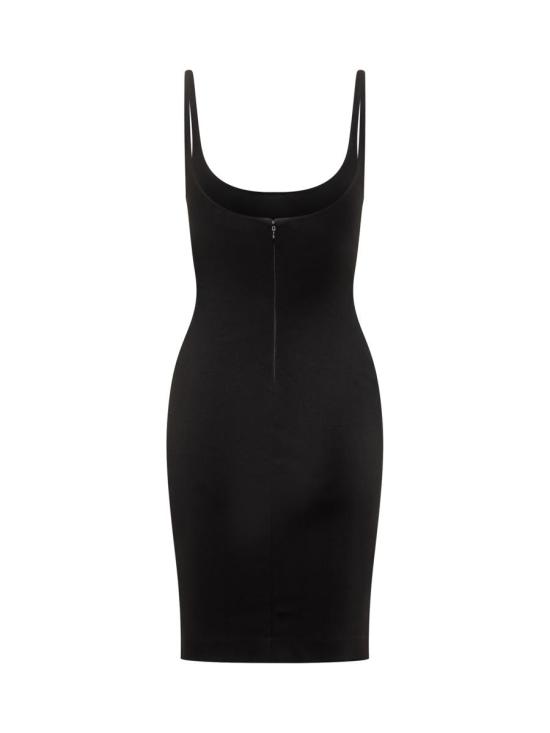 25SS 디스퀘어드2 미디 원피스 S75CV0899S23138 900 Black - DSQUARED2