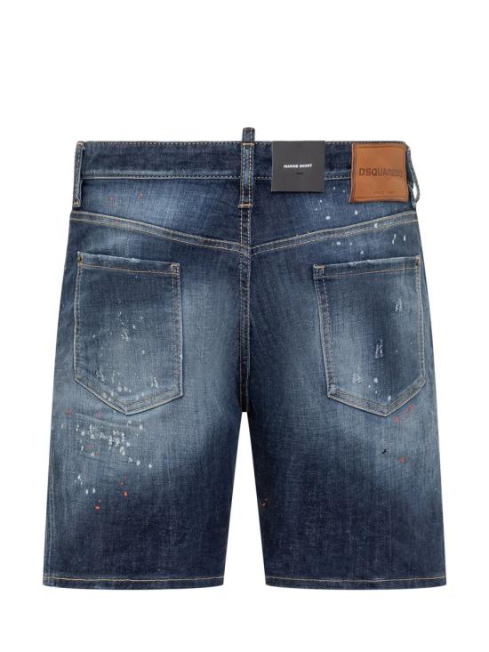 25SS 디스퀘어드2 데님 숏팬츠 S74MU0884S30664 470 BLUE - DSQUARED2