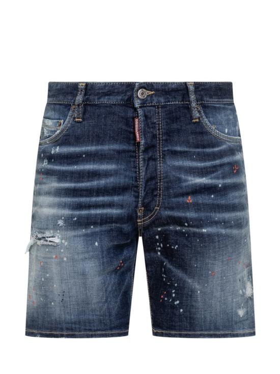 25SS 디스퀘어드2 데님 숏팬츠 S74MU0884S30664 470 BLUE