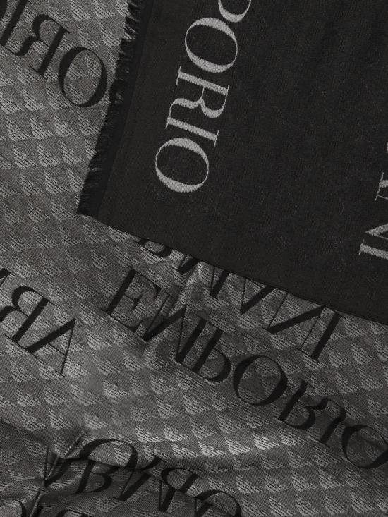 24FW 엠포리오 아르마니 머플러/스카프 6352364F312 00020 Black - EMPORIO ARMANI