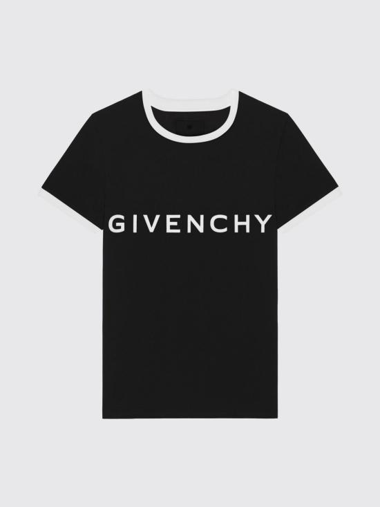 25SS 지방시 반팔 티셔츠 BW70BF3YAC 004 Black