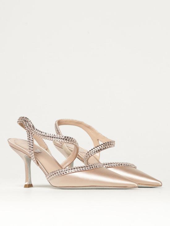  르네 카오빌라 뮬/슬리퍼 C12217080R001 V233 Blush Pink - RENE CAOVILLA