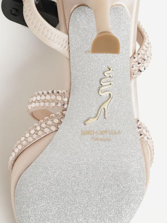  르네 카오빌라 뮬/슬리퍼 C12217080R001 V233 Blush Pink - RENE CAOVILLA