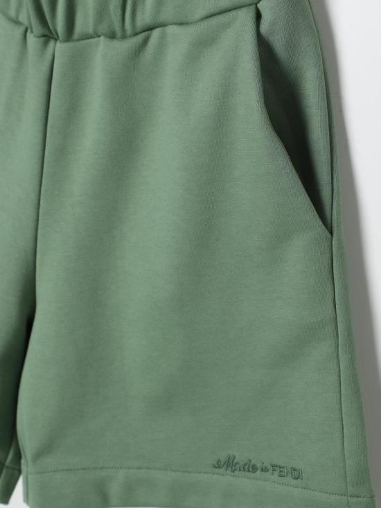  [키즈] 펜디 쇼츠/버뮤다 JMF4815V0 F1MTQ Green - FENDI