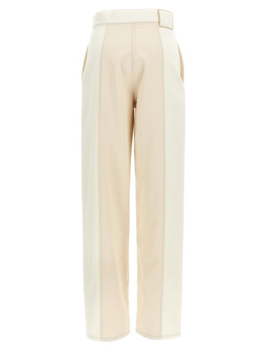 24FW 펜디 데님 팬츠 FLP852AT20F08QQ White - FENDI